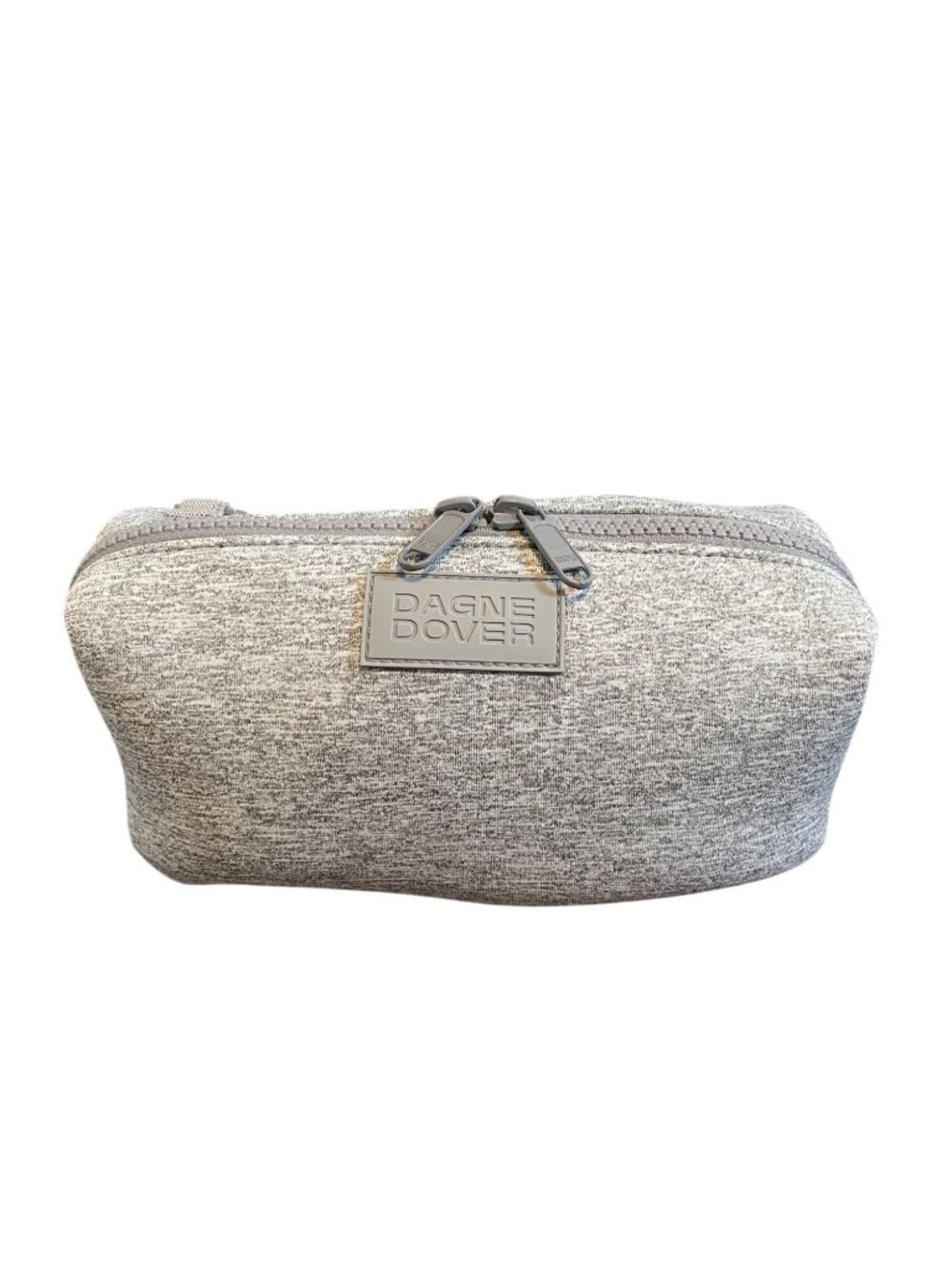Dagne Dover Hunter Neoprene Toiletry Bag Small Heather Grey Travel Makeup Cosmet